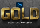 Efecto de texto 3D en photoshop