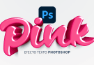 Efecto de Letras 3D en photoshop