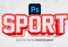 Efecto de texto 3D en photoshop