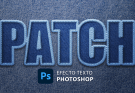 Efecto de texto Bordado en photoshop