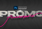 Efecto de texto 3D en photoshop