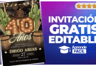 Como hacer Invitación Animada de 40 años para enviar por whatsapp en canva