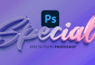 Efecto de texto 3D en photoshop